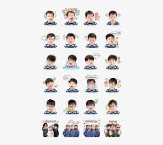 On the november 8 broadcast of kbs 2tv's the return of superman, daehan, minguk, and manse will enter the songdo talent competition. The Return Of Superman Line Song Triplets Sticker 420x673 Png Download Pngkit
