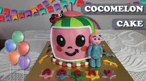 The wheels on the bus go round and. How To Make Cocomelon Birthday Cake Cocomelon Cake Fondant Cake Decoration Jj Character Part 2 Youtube