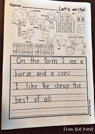Writing Prompt For Emergent Writers Illustrated Word Bank Differentiated Options Included F Kindergarten Writing Kindergarten Writing Prompts Writing School