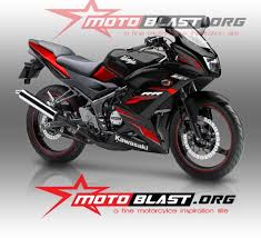 Namun, belakang ini pamor motor 2 tak. Modif Striping Ninja 150 Rr Black Motoblast