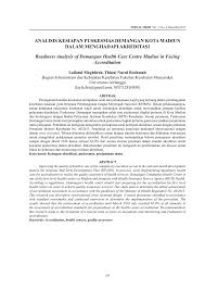 3000 file sk, pedoman, panduan, kak, sop, & telusur yang sudah tersusun tiap ep , hubungi wa : Pdf Analisis Kesiapan Puskesmas Demangan Kota Madiun Dalam Menghadapi Akreditasi