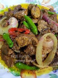 Resepi ayam goreng kunyit ini begitu lazat kerana mempunyai kulit ayam crispy tanpa menggunakan tepung yang banyak. Ibu Resepi Hati Ayam Goreng Kunyit Boh Asam Jawa Facebook