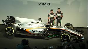 Force india driver now targeting first podium. Sergio Perez And Esteban Ocon Unveil F1 2017 Force India Sportvideos Tv