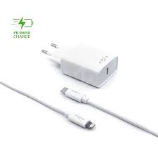 Lightning is a proprietary computer bus and power connector created and designed by apple inc. Fixed Travel Mit Usb C Ausgang Und Usb C Lightning Kabel Unterstutzt Pd 1m Mfi 18 W Weiss Netzladegerat Alza De