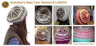 Head circumference 22 (56 cm). Learn To Knit An Easy Fair Isle Tam With Christine From Iknits Lion Brand Notebook Knitting Fair Isle Knitting Diy Knitting