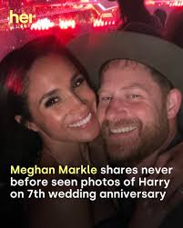 Meghan Markle and husband Prince Harry celebrate their seventh wedding  anniversary.