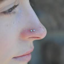 Ryandreyfuss Shared A Photo On Instagram Yass Fresh Double Nostril Piercings Wearing Bubb Double Nostril Piercing Nose Piercing Jewelry Facial Piercings
