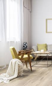 Gerflor Senso Clic Premium 0829 Chene Authentic Blond Lame Pvc Clipsable Lame Pvc Clipsable Salon Tendance Deco Salon