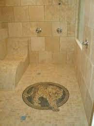 look at the cool chaise lounge in this shower tile walk in shower walk in shower designs shower tile designs