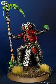 Necron Lord Miniature Painting Service Fantasy Miniatures Necron