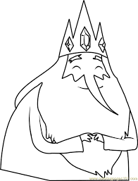 Click the king coloring pages to view printable version or color it online (compatible with. Ice King Coloring Page For Kids Free Adventure Time Printable Coloring Pages Online For Kids Coloringpages101 Com Coloring Pages For Kids