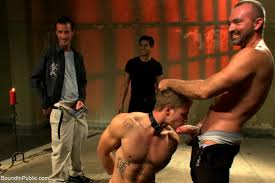 Bound In Public Josh West Trent Diesel Interesting Gay Clubhouse Sex HD Pics