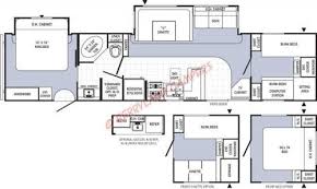 New 2016 Palomino Puma 39pbs Rv Floor Plans Travel Trailers For Sale Camper Flooring