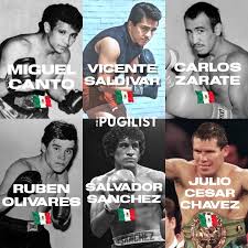Erik Morales Ricardo Lopez Baby Arizmendi Kid Azteca Marco Antonio Barrera Juan Manuel Marquez Miguel Canto Carl Juan Manuel Marquez Beach Bunny Julio Cesar