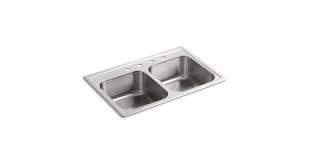 Maybe you would like to learn more about one of these? K 3346 4 Toccata Top Mount Kitchen Sink With Four Faucet Holes Kohler Canada