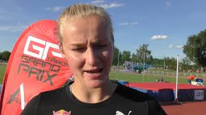 Michaela Hrubá po výšce na Velké ceně Tábora