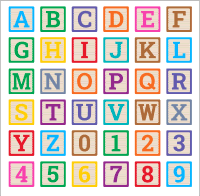 This clipart package is for: Baby Blocks Alphabet Free Printable Letters Numbers Patterns Monograms Stencils Diy Projects