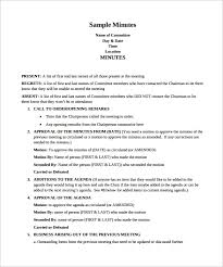 Meeting minutes are considered a legal document, so when writing for example, if several of the meeting attendees are members of the staff, while everyone else is a volunteer, you may want to write (staff) after each staff. Free 44 Sample Meeting Minutes Templates In Google Docs Ms Word Pages Pdf