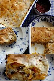 Kroatisches Burek Rezept Yufka Teig Lebensmittel Essen Teig