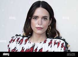 Stacy Martin attending the Louis Vuitton show as part of Paris Fashion Week  Womenswear Spring/Summer 2022 in Paris, France