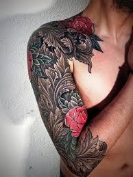 Flower Tattoo For Men Floral Tattoo Http Wri Es Kyutr Men Flower Tattoo Rose Tattoos For Men Best Sleeve Tattoos