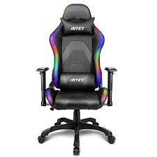 Intey Chaise Gaming Eclairage Led Fauteuill Gamer Ergonomique Dossier Inclinable A 160 Pour Pc Xbox Avec Rf Telecommande Capaci En 2020 Chaise Gaming Led Eclairage Led