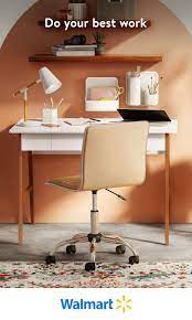 Find Furnishings Decor To Optimize Accessorize Your Workspace Shop Stylish Desks Comfy Chairs Organi In 2021 Home Office Decor Gym Room At Home Cozy Home Office