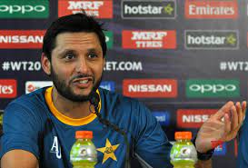 Afridi Hat Trick Steals Show In T10 Opener Social News Xyz Shahid Afridi Kashmir Sayings