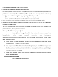 Maybe you would like to learn more about one of these? Konsep Manusia Ruang Dan Waktu Dalam Sejarah