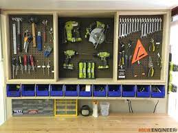 Diy garage wall tool storage. Tool Storage Wall Cabinet Rogue Engineer