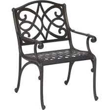 garden treasures waterbridge aluminum patio dining chair lowes com 98 weight capacity 300 lbs patio dining chairs patio dining aluminum patio