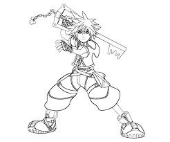 In this guide, you'll find about secrets. Kingdom Hearts Sora Coloriage Coloring Home