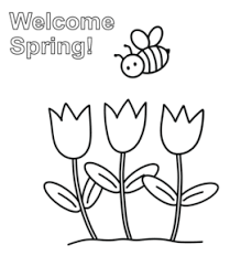Columbines perform well in cold climates. Spring Coloring Pages Playing Learning