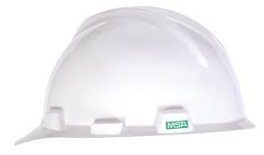 Msa V Gard Hard Hat W Ratchet Suspension