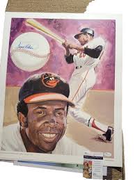 FRANK DARBY AUTOGRAPHED SIGNED END ZONE PYLON JSA COA