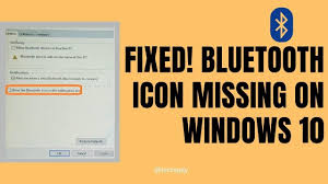 Why is bluetooth not showing? Fixed Bluetooth Not Working Bluetooth Windows 10 Not Showing Up Youtube