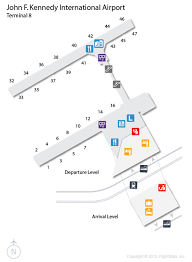 Jfk John F Kennedy International Airport Terminal Map