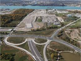 It spans the detroit river between detroit, michigan, united states (north end) and windsor, ontario, canada (south end). Bridge Construction Changes Prompt More Delays For Gordie Howe International Bridge Roads Bridges