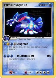 Primal kyogre does not have an ability but does have an ancient trait called growth which says that when you attach an energy card from your hand to. Pokemon Primal Kyogre Ex 11