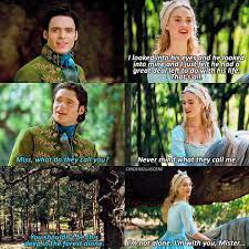 All the characters do, in fact. Cinderella On Instagram Cinderella 2015 Why Are They So Cute Favorite Movie Quotes Cinderella Movie New Cinderella Movie