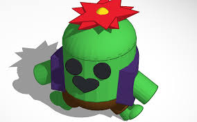 Fertilizeafter using super, spike regenerates 800 health per second by staying in its area of effect. Brawl Stars Spike Tinkercad