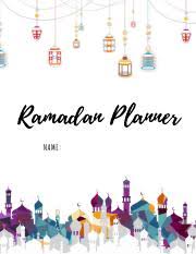 .ramadhan planner 1441 h (2020) tag: Ramadan Planner Pdf Ramadan Planner Name Ramadan Why Fast O Yo Who Hav Believed Decreed Upo Yo Is Fasting As It Was Decreed Upo Thos Befor Yo That Yo Course Hero