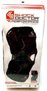 Shock Doctor 875 Small Ultra Knee Brace With Bilateral Hinges Performance Sports Shockdoctor Knee Compression Sleeve Memory Foam Shoes Knee Brace