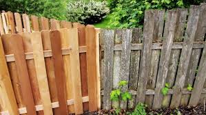 How To Restore A Faded Wood Fence Angie S List Staining Wood Fence Backyard Fence Decor Old Fence Wood