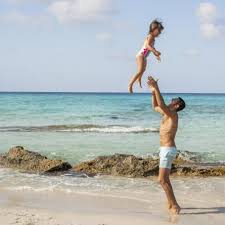 Formentera beach illetas a white sand with turquoise water perfect balearic paradise. Familienurlaub Auf Formentera