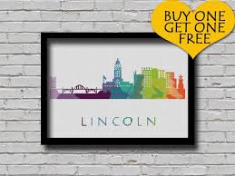 cross stitch pattern lincoln nebraska city silhouette watercolor effect decor embroidery modern ornament skyline xstitch diy chart