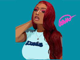 Megan Thee Stallion Black Girl Art Black Women Art Art Girl