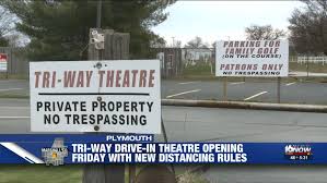 Within this enclosed area, customers can view movies from the privacy and comfort of their cars. Tri Way Drive In Theatre In Plymouth To Open This Weekend