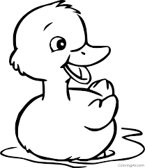 Pypus is now on the social networks, follow him and get latest free coloring pages and much more. Easy Swimming Duckling Coloring Page Coloringall