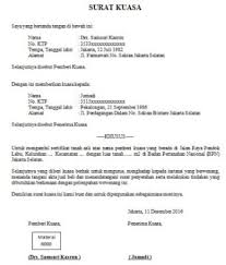 Surat kuasa pengambilan risalah lelang. 17 Contoh Surat Kuasa Pengambilan Uang Di Bank Bca